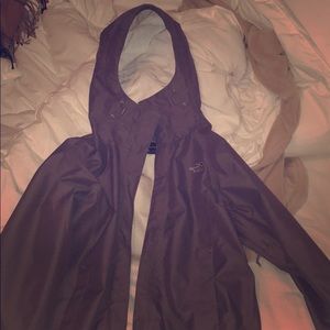 North face dark purple jacket wore twice